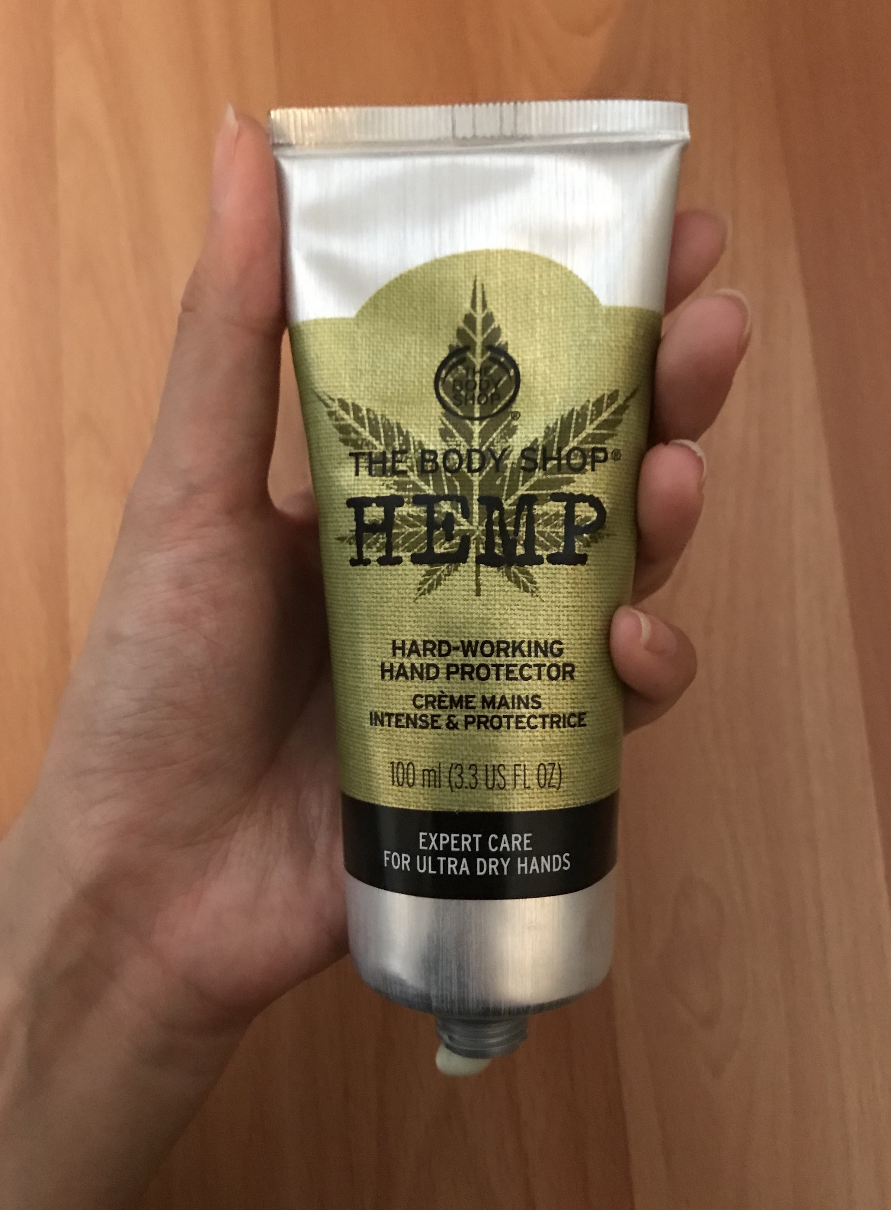 test creme main chanvre the body shop